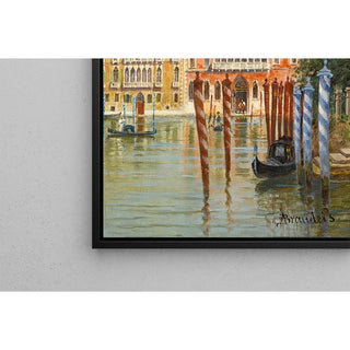 Palazzo Ca Foscari Venice - Antonietta Brandeis | Reproduction Tableau Décoration murale affiche copie