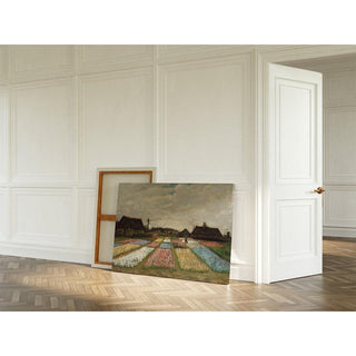 Parterres de fleurs en Hollande - Vincent van Gogh | Reproduction Tableau Décoration murale affiche copie