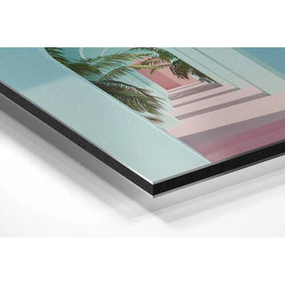 Passage tropical | Décoration murale abstraite | Reproduction Tableau Décoration murale affiche copie