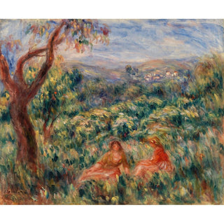 Paysage - Pierre-Auguste Renoir | Reproduction Tableau Décoration murale affiche copie
