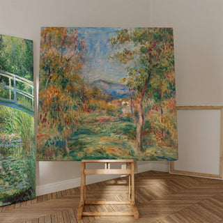 Paysage de Cagnes - Pierre-Auguste Renoir | Reproduction Tableau Décoration murale affiche copie
