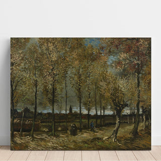 Peupliers près de Nuenen - Vincent van Gogh | Reproduction Tableau Décoration murale affiche copie