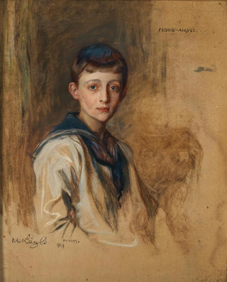 Philip Alexius de Lszl - Portrait of FrederikAugust Graf zu Rantzau 18951945 as a Child in a Sailors Suit.webp