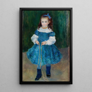 PierreAuguste Renoir - Girl with a Jump Rope Portrait of Delphine Legrand.webp