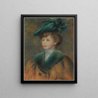 PierreAuguste Renoir - Young Woman in a Green Hat.webp