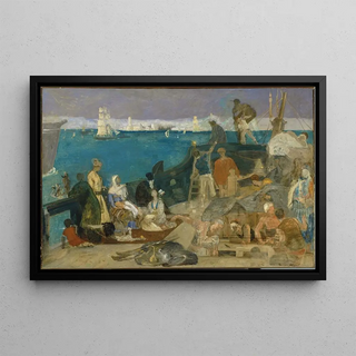 Pierre Puvis de Chavannes - Marseilles Gateway to the Orient.webp