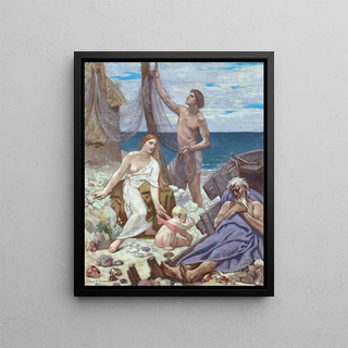 Pierre Puvis de Chavannes - The Fishermans Family.webp