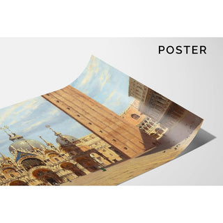 Place Saint-Marc Venise - Antonietta Brandeis | Reproduction Tableau Décoration murale affiche copie