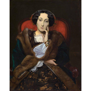 Portrait d'une femme - Jean-Léon Gérôme | Reproduction Tableau Décoration murale affiche copie