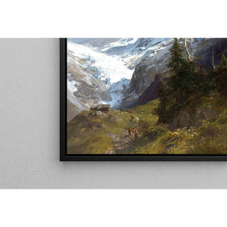 Portrait d'une jeune fille norvégienne - Edward Theodore Compton | Reproduction Tableau Décoration murale affiche copie