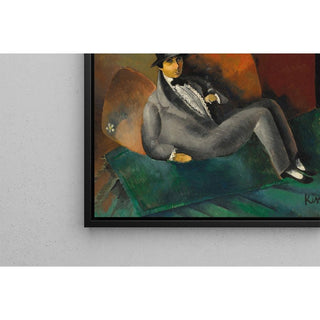 Portrait de Francis de Miomandre - Moïse Kisling | Reproduction Tableau Décoration murale affiche copie