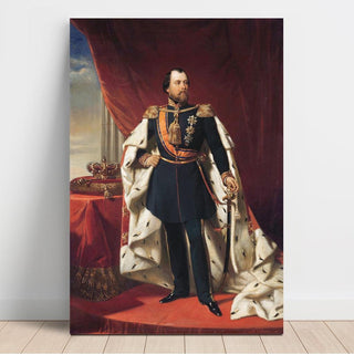 Portrait de Guillaume III par Nicolaas Pieneman | Reproduction Tableau Décoration murale affiche copie