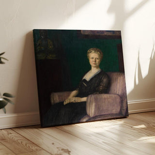 Portrait de Luise Bestehorn - Franz von Stuck | Reproduction Tableau Décoration murale affiche copie