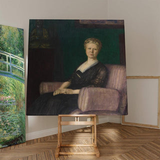 Portrait de Luise Bestehorn - Franz von Stuck | Reproduction Tableau Décoration murale affiche copie