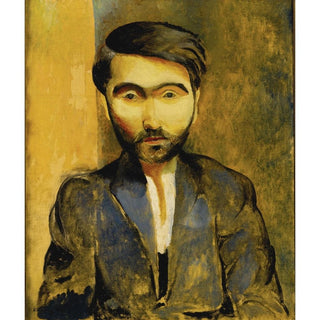 Portrait de Miezystaw Zborowski - Moïse Kisling | Reproduction Tableau Décoration murale affiche copie