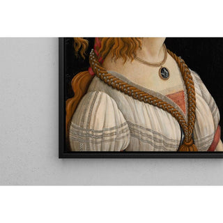 Portrait de Simonetta Vespucci en nymphe - Sandro Botticelli | Reproduction Tableau Décoration murale affiche copie