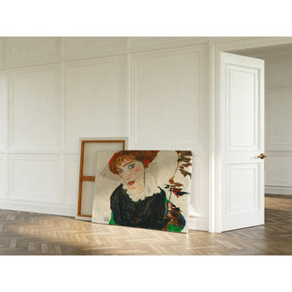 Portrait de Wally Neuzil - Egon Schiele | Reproduction Tableau Décoration murale affiche copie