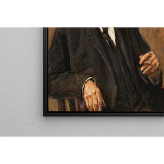 Portrait du fabricant de textile Carl Lewin - Max Liebermann | Reproduction Tableau Décoration murale affiche copie