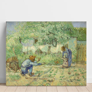 Premiers pas, après le millet - Vincent van Gogh | Reproduction Tableau Décoration murale affiche copie