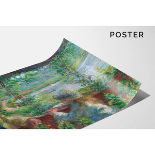 Près du lac - Pierre-Auguste Renoir | Reproduction Tableau Décoration murale affiche copie