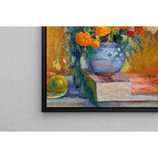 Renoncules au Vase Bleu - Pierre Bonnard | Reproduction Tableau Décoration murale affiche copie