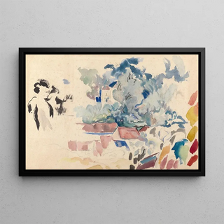 Rik Wouters - Roofs Trees and a Woman.webp