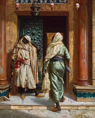 Rudolf Ernst - The Dozing Guard.webp