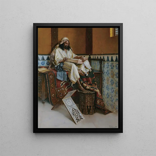 Rudolf Ernst - The Scholar.webp