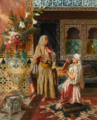 Rudolf Ernst - The favourite.webp