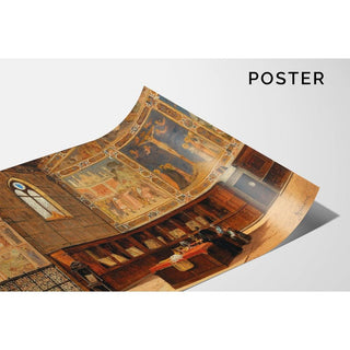 Sacristia di S. Croce, Firenze - Antonietta Brandeis | Reproduction Tableau Décoration murale affiche copie