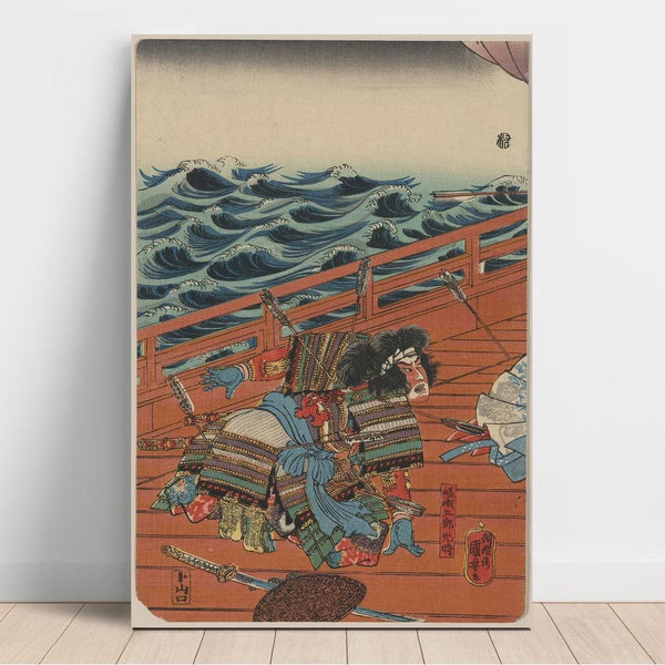 Reprodukcja obrazu Saga Gorō Mitsutoki - Utagawa Kuniyoshi