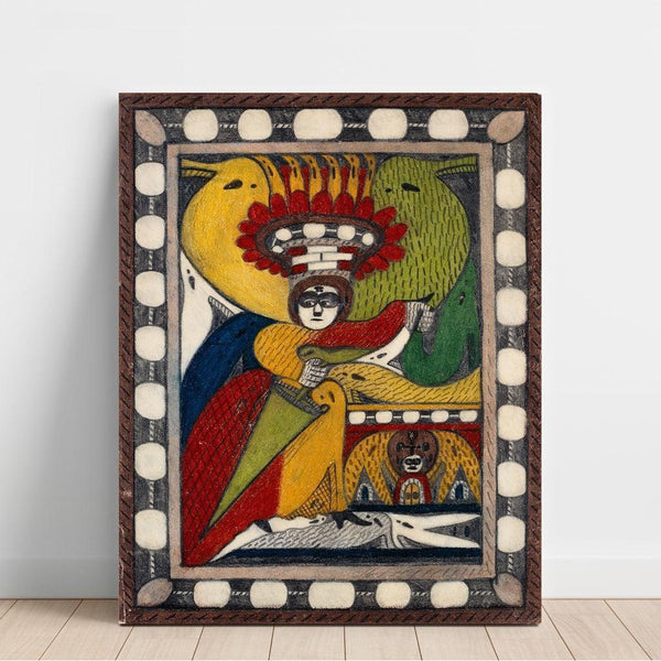 Reprodukcja obrazu Saint Adolf Roosali - Adolf Wölfli