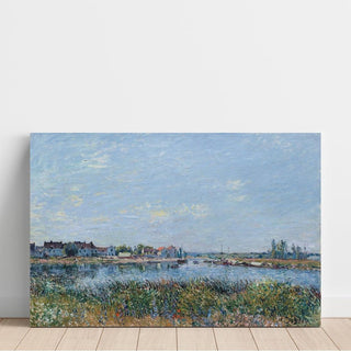 Saint-Mammès, Le Matin - Alfred Sisley | Reproduction Tableau Décoration murale affiche copie