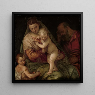 Sainte Famille avec le Jeune Saint Jean - Atelier de Paolo Veronese