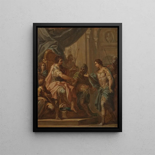 Sebastiano Conca - David and Saul Study.webp