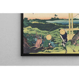 Senju dans la province de Musashi - Katsushika Hokusai | Reproduction Tableau Décoration murale affiche copie