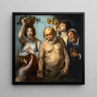 Silène et les quatre saisons - Jacob Jordaens