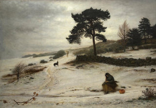 Sir John Everett Millais - Blow Blow Thou Winter Wind.webp