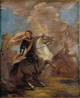 Sir Joshua Reynolds - An Officer on Horseback.webp