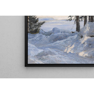 Soleil d'hiver - Edward Theodore Compton | Reproduction Tableau Décoration murale affiche copie