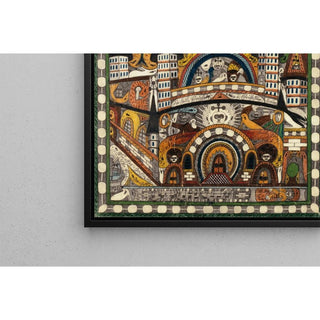 St. Vinzentz-Münster, in Bern - Adolf Wölfli | Reproduction Tableau Décoration murale affiche copie