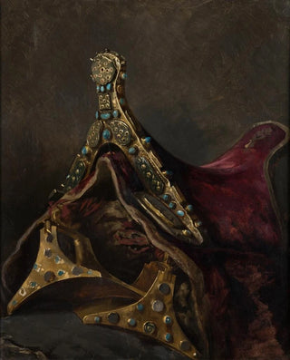 Stanisaw von Chlebowski - Study of Stirrups and a Saddle.webp