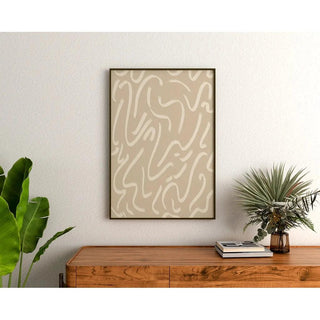 Tableau Bohème - Rêverie Beige | Reproduction Tableau Décoration murale affiche copie