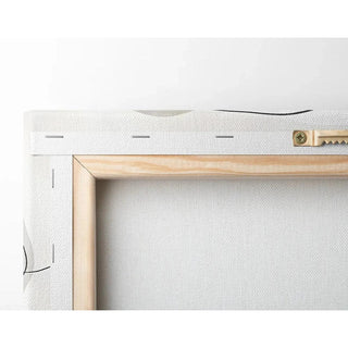 Tableau Design Noir et Blanc – Essence Féminine | Poster Abstrait Minimaliste Élégant | Ligne Continue Moderne pour Intérieur Épuré