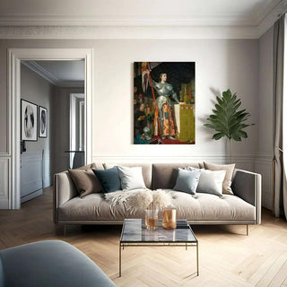 Tableau - Jeanne d'Arc en Armure | Reproduction Tableau Décoration murale affiche copie