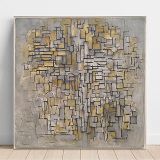 Tableau No. 2, Composition No. VII - Piet Mondrian | Reproduction Tableau Décoration murale affiche copie