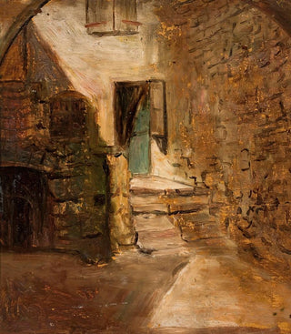 Tadeusz Makowski - Fragment starego domu.webp