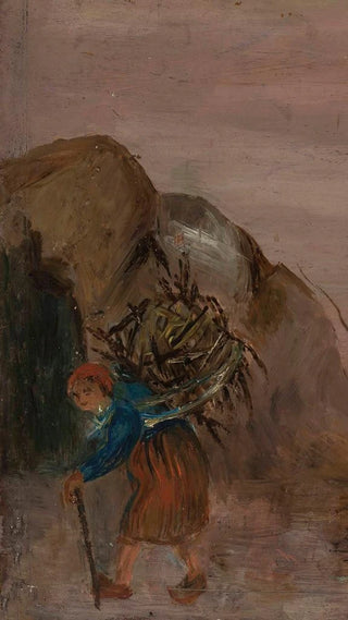 Tadeusz Makowski - Little girl carrying brushwood.webp