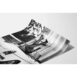 Talons au Vent | Décoration photo en noir et blanc