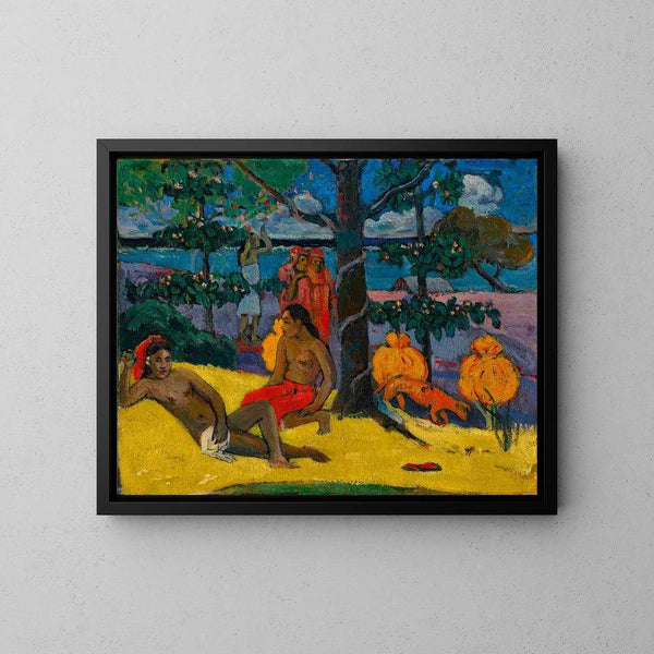 Reprodukcja obrazu Te Arii Vahine (La Femme Aux Mangos) - Paul Gauguin
